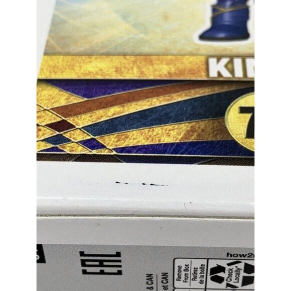 Funko Pop! Marvel Eternals: Kingo 731 Vinyl Figure With Box Damage - Picture 11 of 13